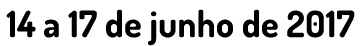 14 a 17 de junho de 2017